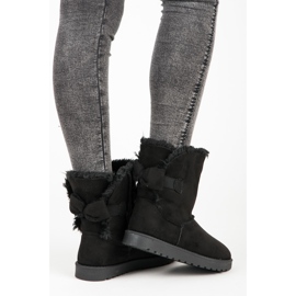 Velúr mukluki masnival fekete 1