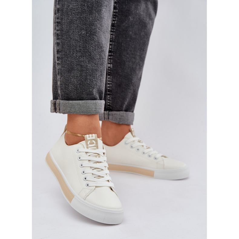 Klasszikus arany zloty cipők aranysárga 2