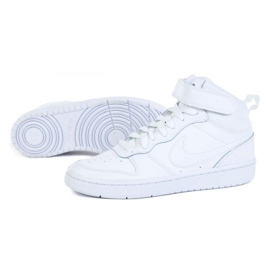Nike Court Borough Mid 2 (GS) CD7782-100 fehér cipő 1
