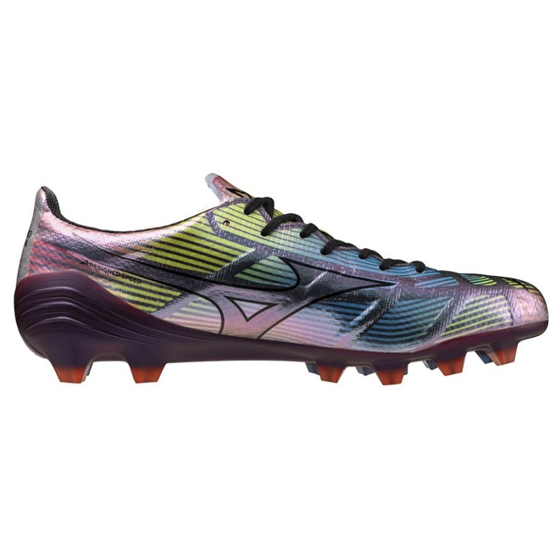 Mizuno Afla II Japan FG P1GA256001 Labdarúgó cipő ezüst 1