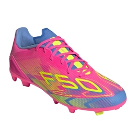 Adidas F50 Liga FG/MG IE1291 labdarúgó cipő rózsaszín 1