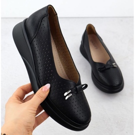 Vinceza Cipő a Vinceeza 7896 fekete nyílt munkaplatformon 1