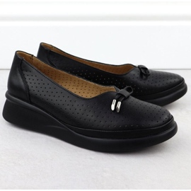 Vinceza Cipő a Vinceeza 7896 fekete nyílt munkaplatformon 2