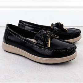 Filippo Suede cipő a DP6457 PAW594A -ban fekete 2