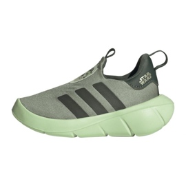 Adidas Monofit Mandalorian és JI0502 zöld cipő 1