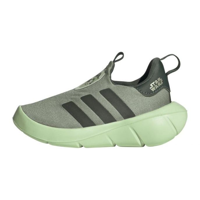 Adidas Monofit Mandalorian és JI0502 zöld cipő 1