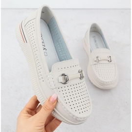 Vinceza Nyílt bőrcipő, bézscipők Vinceeza 95331 1