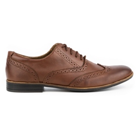 Olivier Bőr formális cipő Brogues 306GT barna 1 Olivier Bőr formális cipő Brogues 306GT barna 1