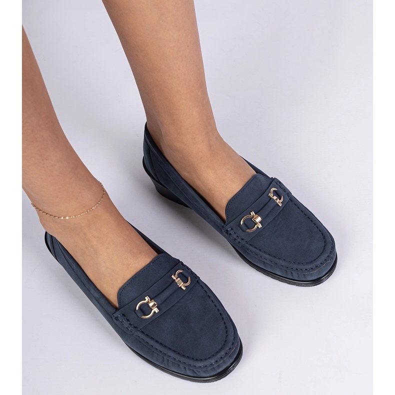 A haditengerészet női ék mandes matt kivitelben kék 1