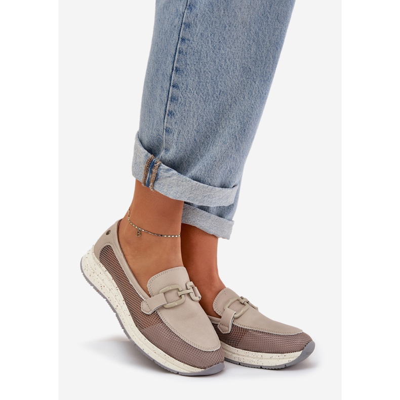 S.Barski Női bőrgyűjtők D &amp; A TW210 szürke 1