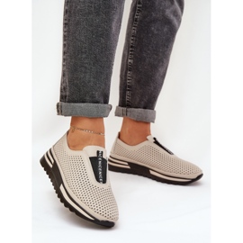 S.Barski Slocked női cipő természetes bőrből, S. Barski LR51-672 bézs 2