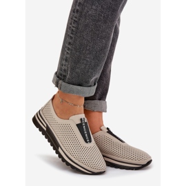 S.Barski Slocked női cipő természetes bőrből, S. Barski LR51-672 bézs 1