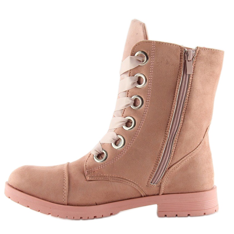 AB-8 rózsaszín munkáscsizma 1