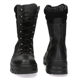 Bőr taktikai trekking-myśliwskie pollonus fekete 6-0128-001 Muflon 1