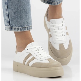 Filippo DP6841/24 bőr cipők fehér 1