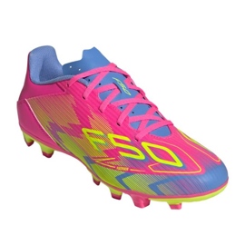 Adidas F50 Club FG/MG JH6420 labdarúgó cipő rózsaszín 1