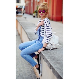 Fekete fél tornacipő Big Star T274023 1