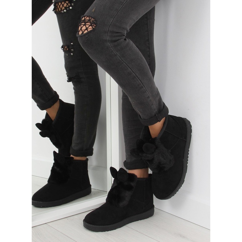 Fekete emusy füles B198 fekete 1