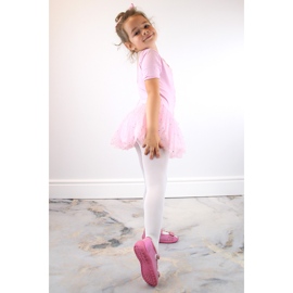 Lánypapucs, rózsaszín csillogó házi szandál Nazo 2