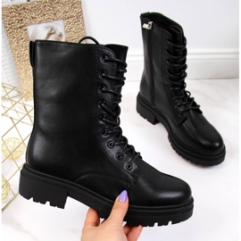 Női fekete csizma eVento 2