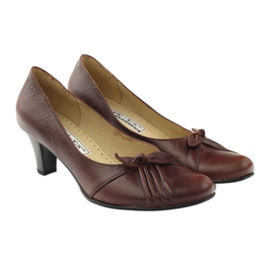 PEES Barna bőr szivattyúk 4