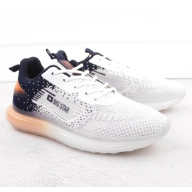 Big Star Nagy és fekete férfi sportcipő nagy csillag nn174474 fehér 1