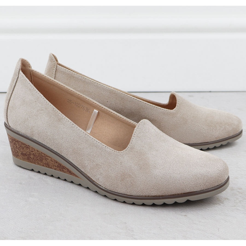 Cipő a velúr bézs potocki sz12276 -hoz 2