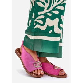 Női szandál, lapos, öko -kerekes rózsaszín 1 Női szandál, lapos, öko -kerekes rózsaszín 1