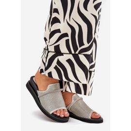 Jezzi Női ékek dekoratív ezüst hevederrel szürke 1