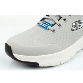 Férfi sportcipő Skechers Arch Fit 232200-LGBK szürke 4