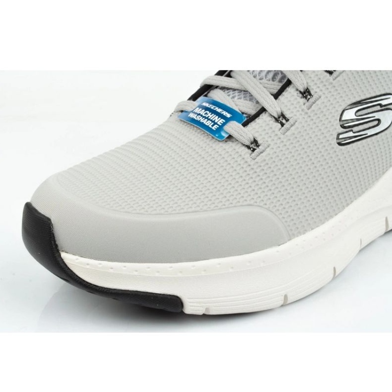 Férfi sportcipő Skechers Arch Fit 232200-LGBK szürke 4