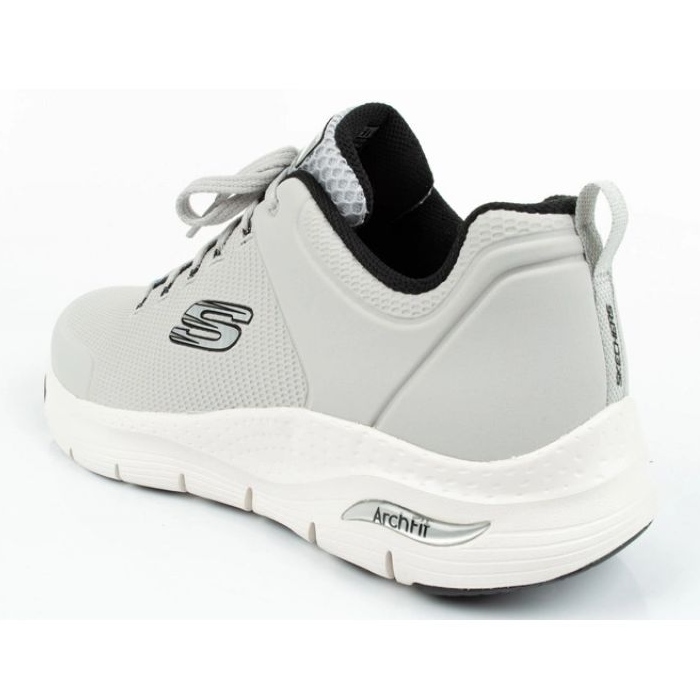 Férfi sportcipő Skechers Arch Fit 232200-LGBK szürke 8