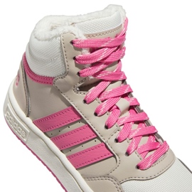 Adidas Hoops Mid 3.0 K IF7739 cipő bézs 5