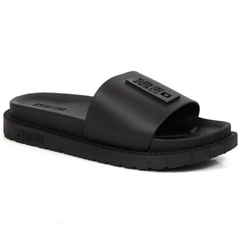 Női fekete platformpapucs Big Star LL274429 2