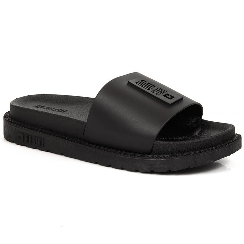 Női fekete platformpapucs Big Star LL274429 2