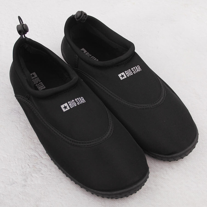 Férfi fekete vízicipő Big Star NN174752 1