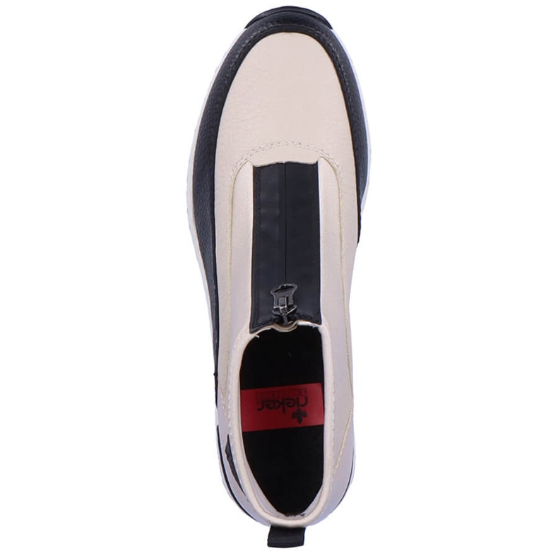 Cipők női bokacsizma bézs Rieker N6352-60 2