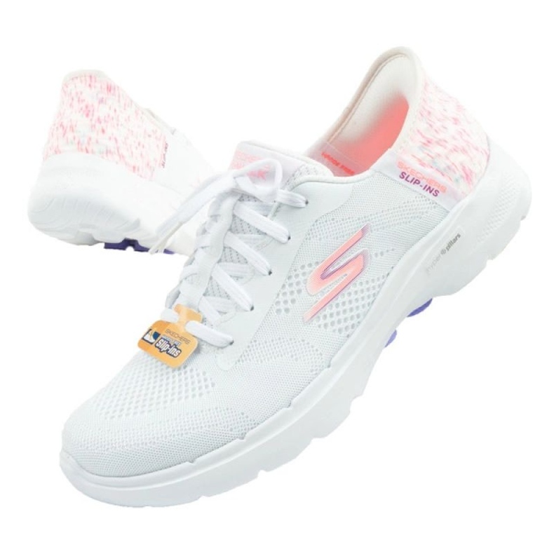 SKECHERS GO WALL 6 124627/WMLT cipő fehér 1