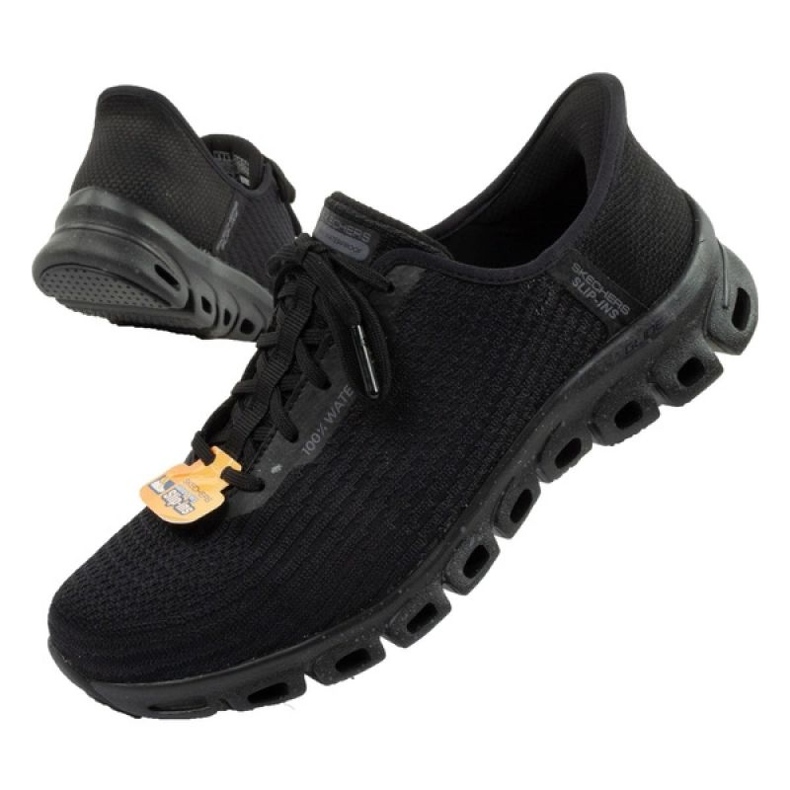 SKECHERS GLILD LÉPÉS 104571/BBK fekete cipő membránnal 1
