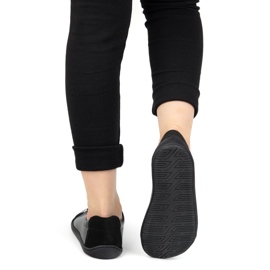 Olivier Női minimalista mezítláb perfoot 1243 fekete 1