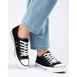 J. Star Klasszikus fekete cipők 1