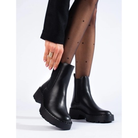 Chelsea csizma a Sergio Leone platformon fekete 1