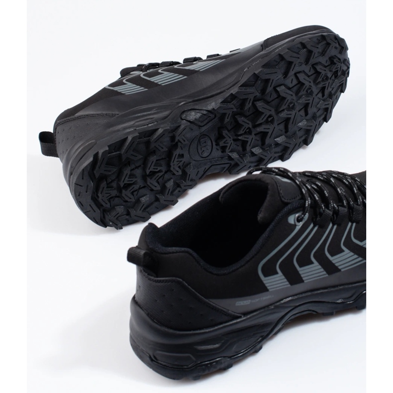 Dk férfi trekking cipő Softshell fekete 2