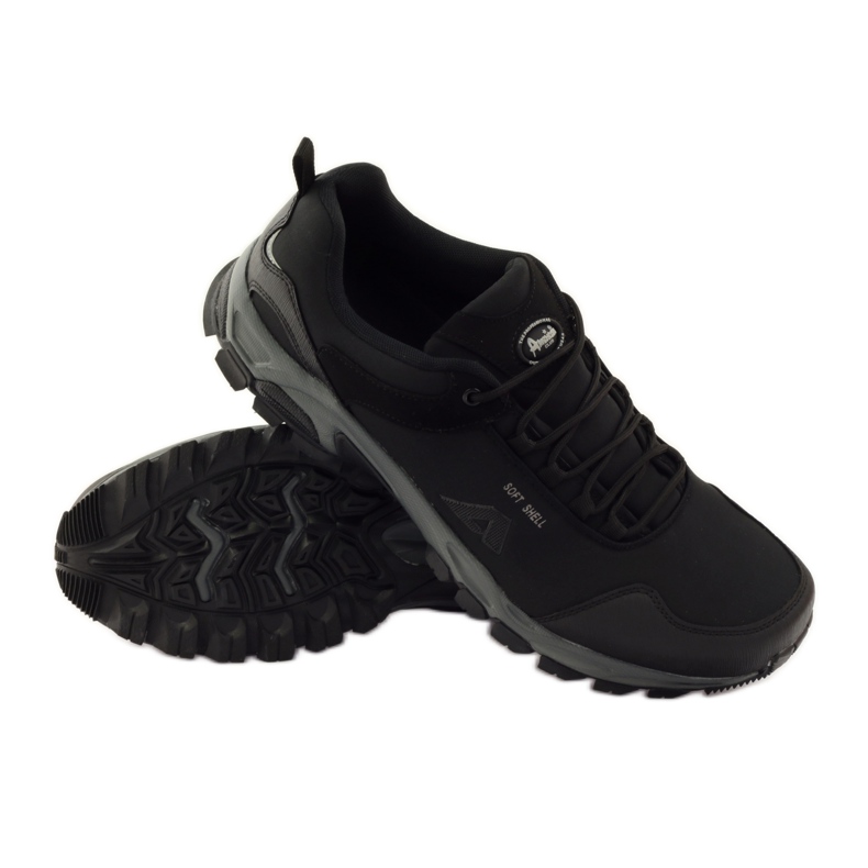 American Club Sport amerikai vízálló softshell fekete 3