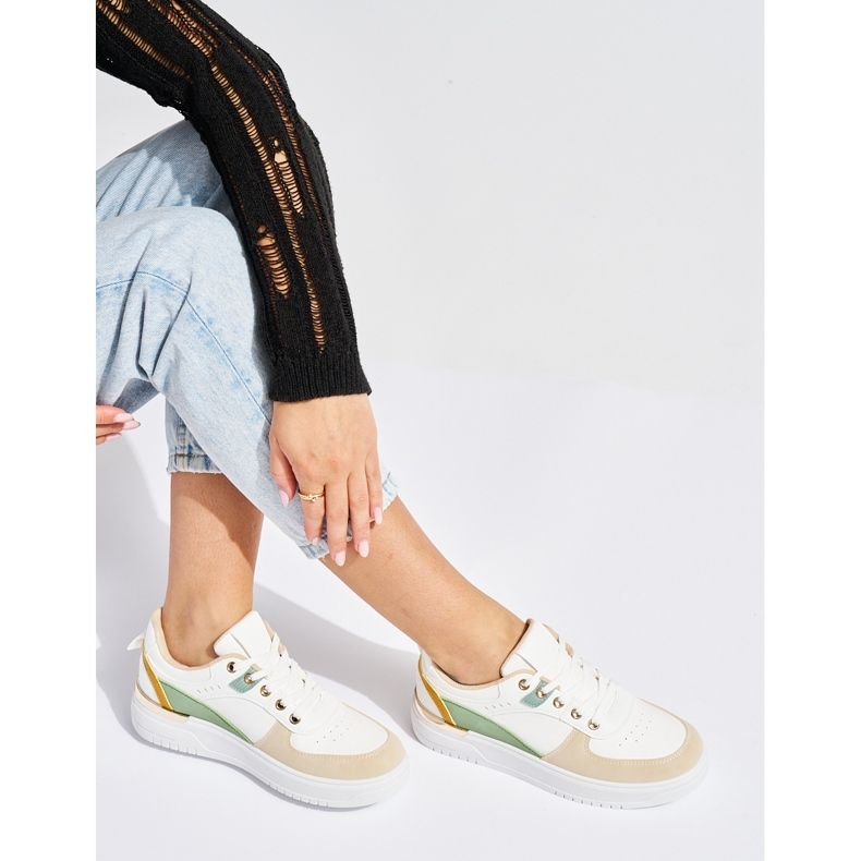 Női tarka platformos sportcipő sokszínű 1