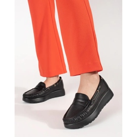 Goodin Elegáns fekete női cipők 1