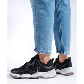 Kylie Stílusos fekete cipők 2