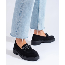 W. Potocki Női naplopók Potocki velúr fekete 2