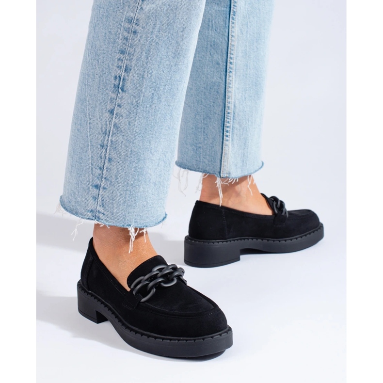 W. Potocki Női naplopók Potocki velúr fekete 2