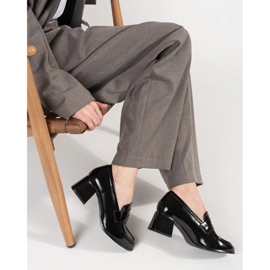 Goodin Fekete magas sarkú cipő 1